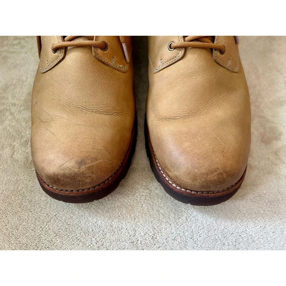 UGG Mens 12 Hannen TL Work Winter Boots Desert Sand Waterproof Sheepskin Lining